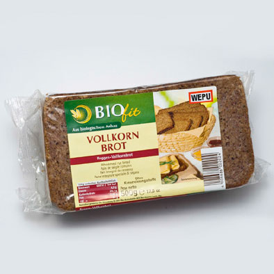 BIO-fit whole grain bread from WEPU