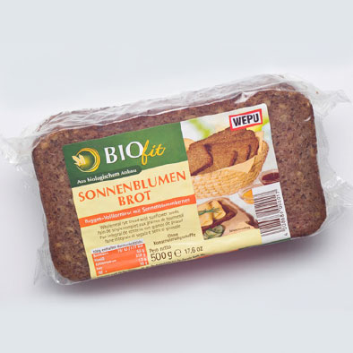 Biofit sunflower bread from WEPU