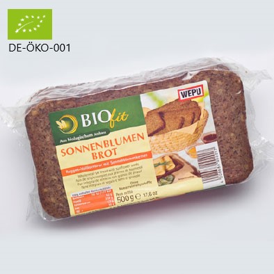 Biofit-Sonnenblumenbrot von WEPU